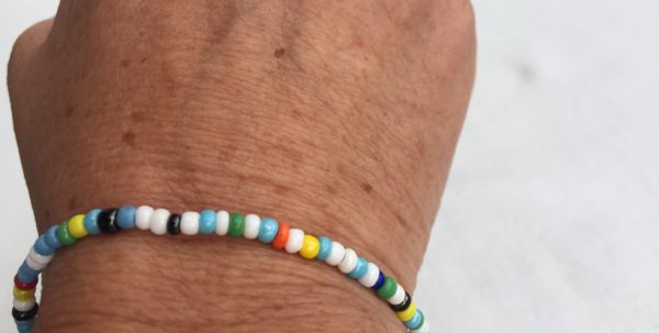 Armband bunt mini Perlen