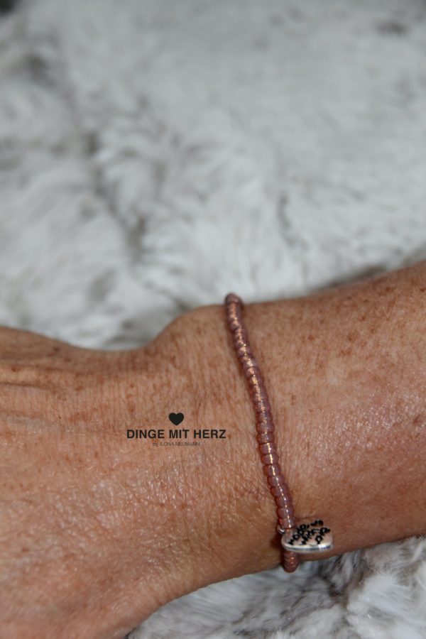 DINGE MIT HERZ Armband MINI bronze kupfer