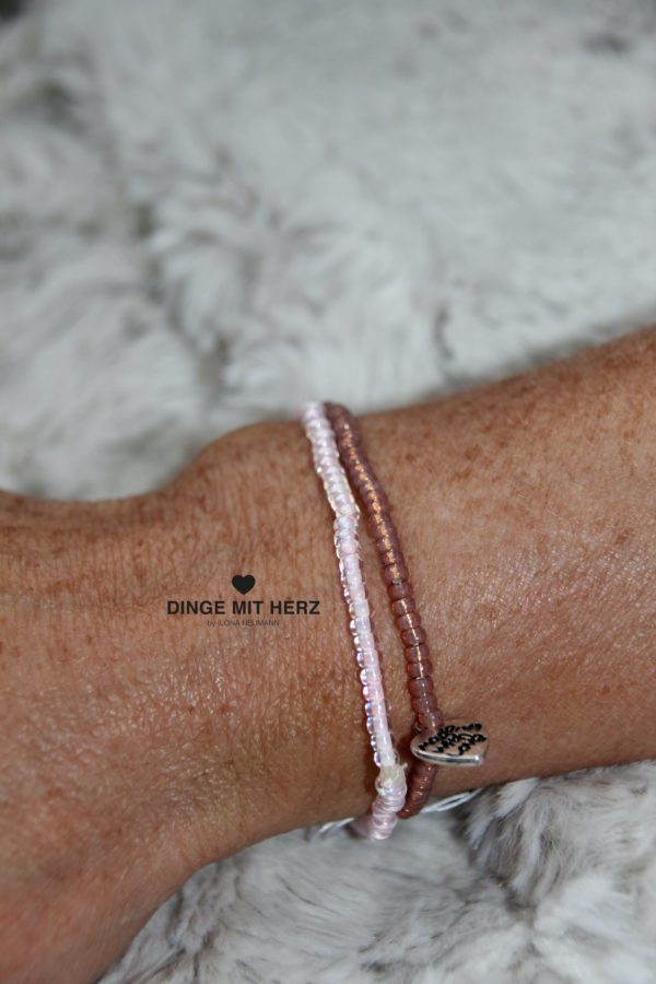 Armband Miniperlen - verschiedene Farbvarianten – Bild 15