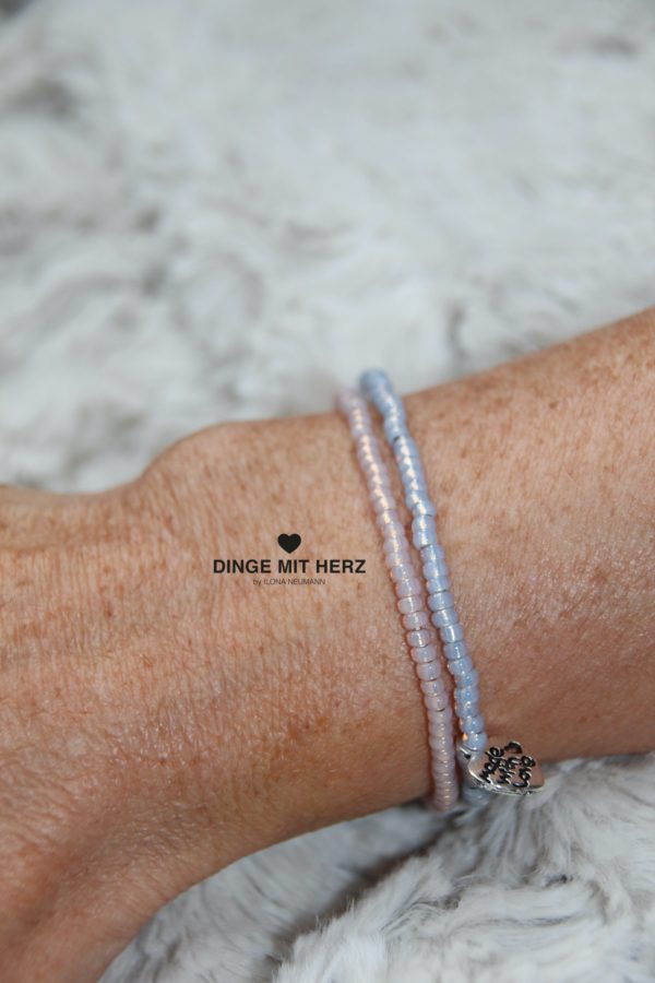Armband Miniperlen - verschiedene Farbvarianten – Bild 17
