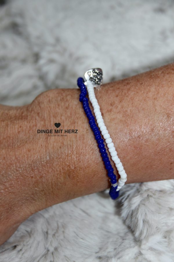 Armband Miniperlen - verschiedene Farbvarianten – Bild 19