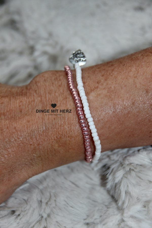 Armband Miniperlen - verschiedene Farbvarianten – Bild 21