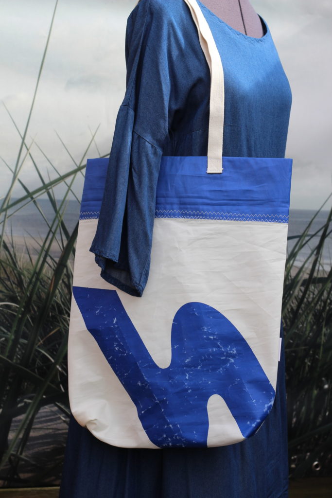Dinge mit Herz Shopper Segel Segeltasche gesegeltes Segel