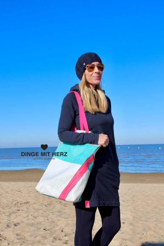 Dinge mit Herz Shopper Segel