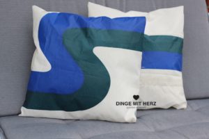 Dinge mit Herz Segel Kissenbezug Outdoor