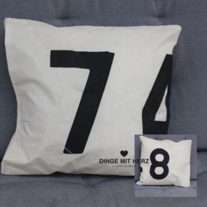 Dinge mit Herz Segel Kissenbezug Outdoor
