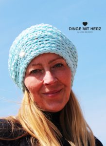 ULLA Dinge mit Herz Häkelmütze Damen