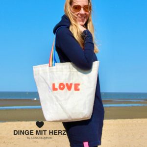 Love Segel Tasche