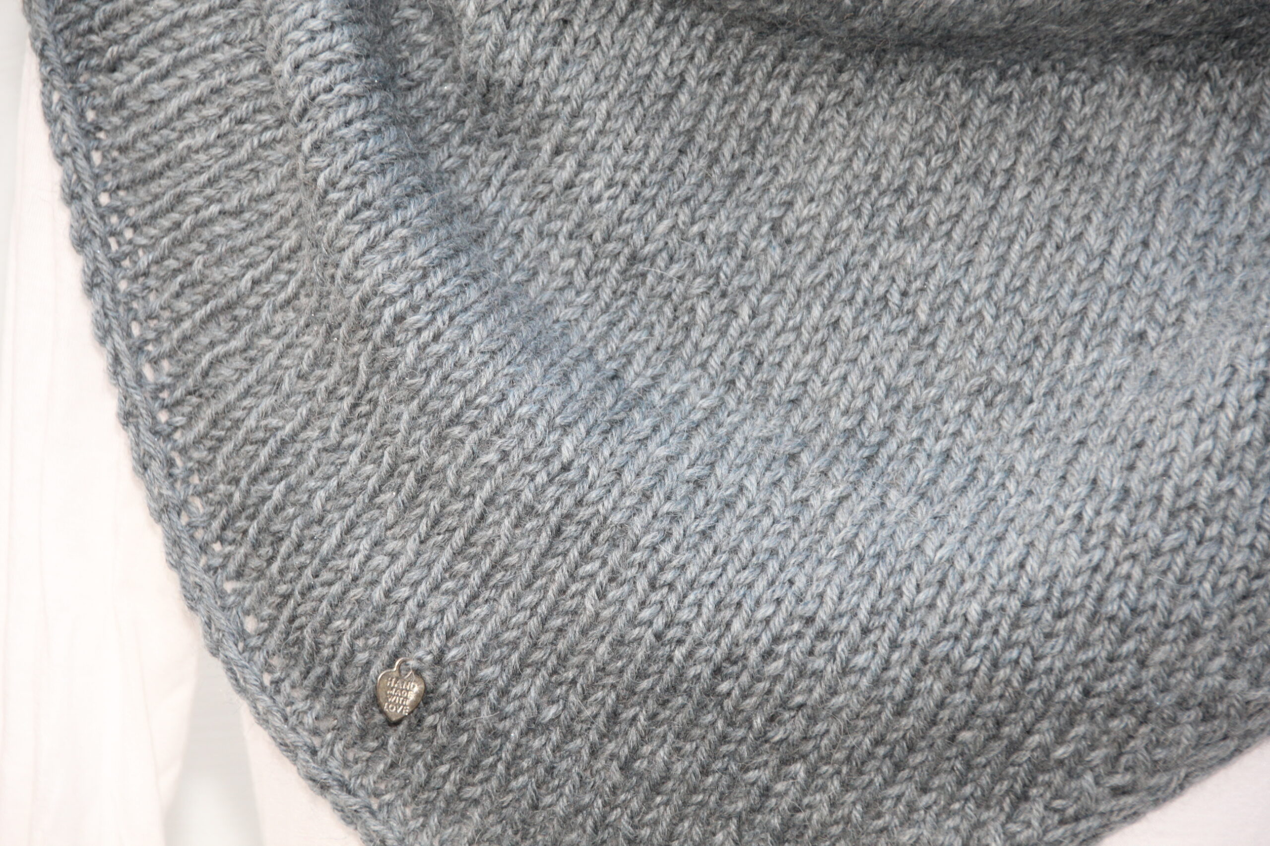 Dreieck Schal Tuch Alpaka – Bild 7