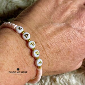 Armband Rose HAPPY gold
