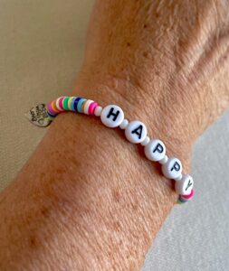 Armband bunt Vinyl