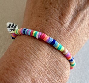 Armband bunt Vinyl